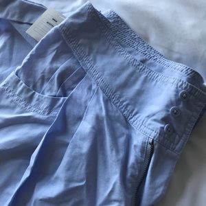 LIGHT BLUE URBAN OUTFITTERS HIGH WAIST TROUSERS